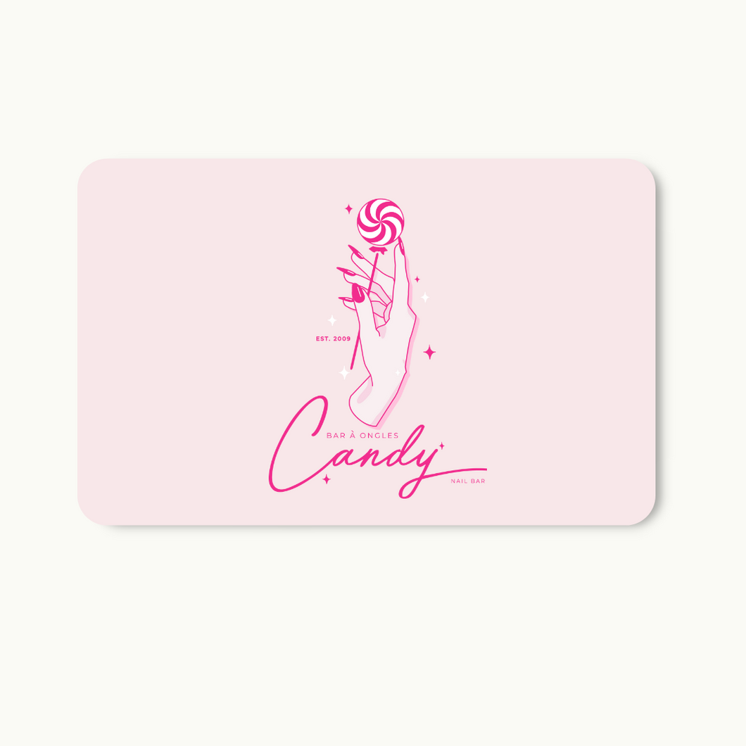 candy nail bar gift card services